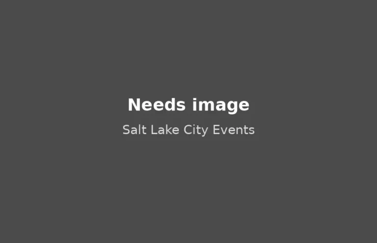 Salt Lake City Events, needs image