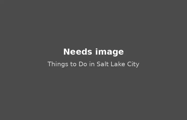 Things to Do in Salt Lake City, needs image